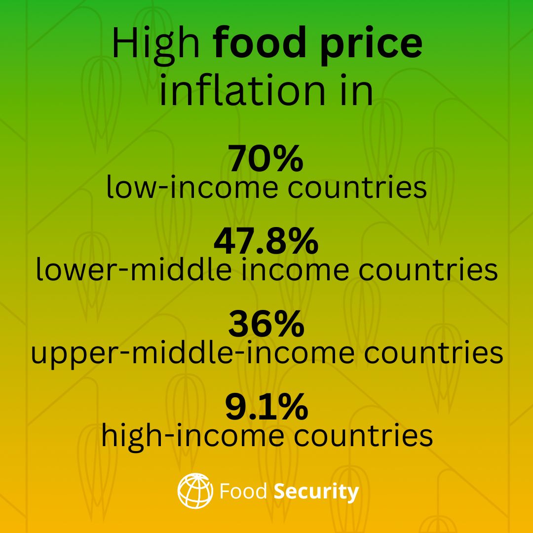 Our latest #FoodSecurity Update covers:

➡️Price fluctuations and policy changes in global agriculture by <a href="/AMISoutlook/">AMIS</a>.
➡️<a href="/WorldBank/">World Bank</a> projections for agriculture commodity prices.
➡️Latest Hunger Hotspots report by <a href="/FAO/">Food and Agriculture Organization</a> &amp; <a href="/WFP/">World Food Programme</a>.

wrld.bg/49oj50U9aeQ