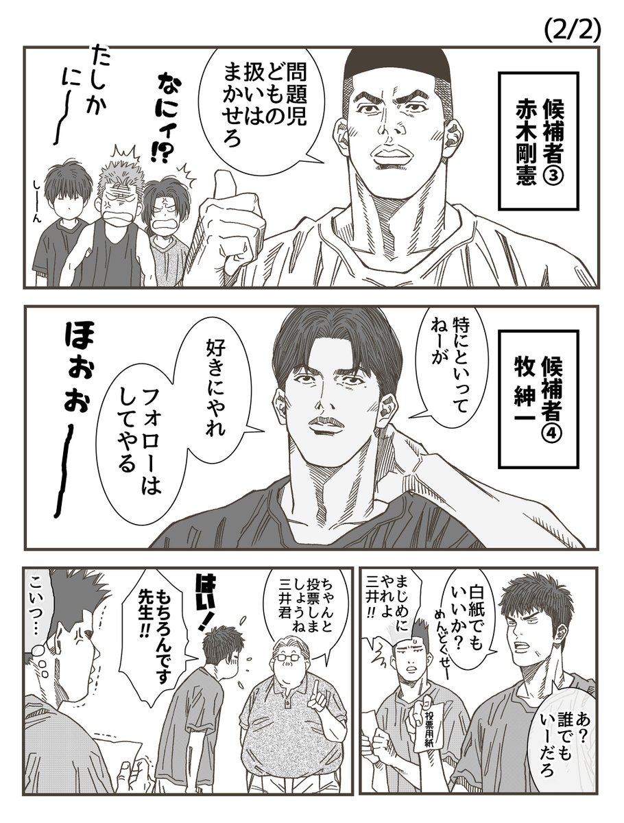 キャプテン総選挙(if神奈川選抜合宿)
2ページ 