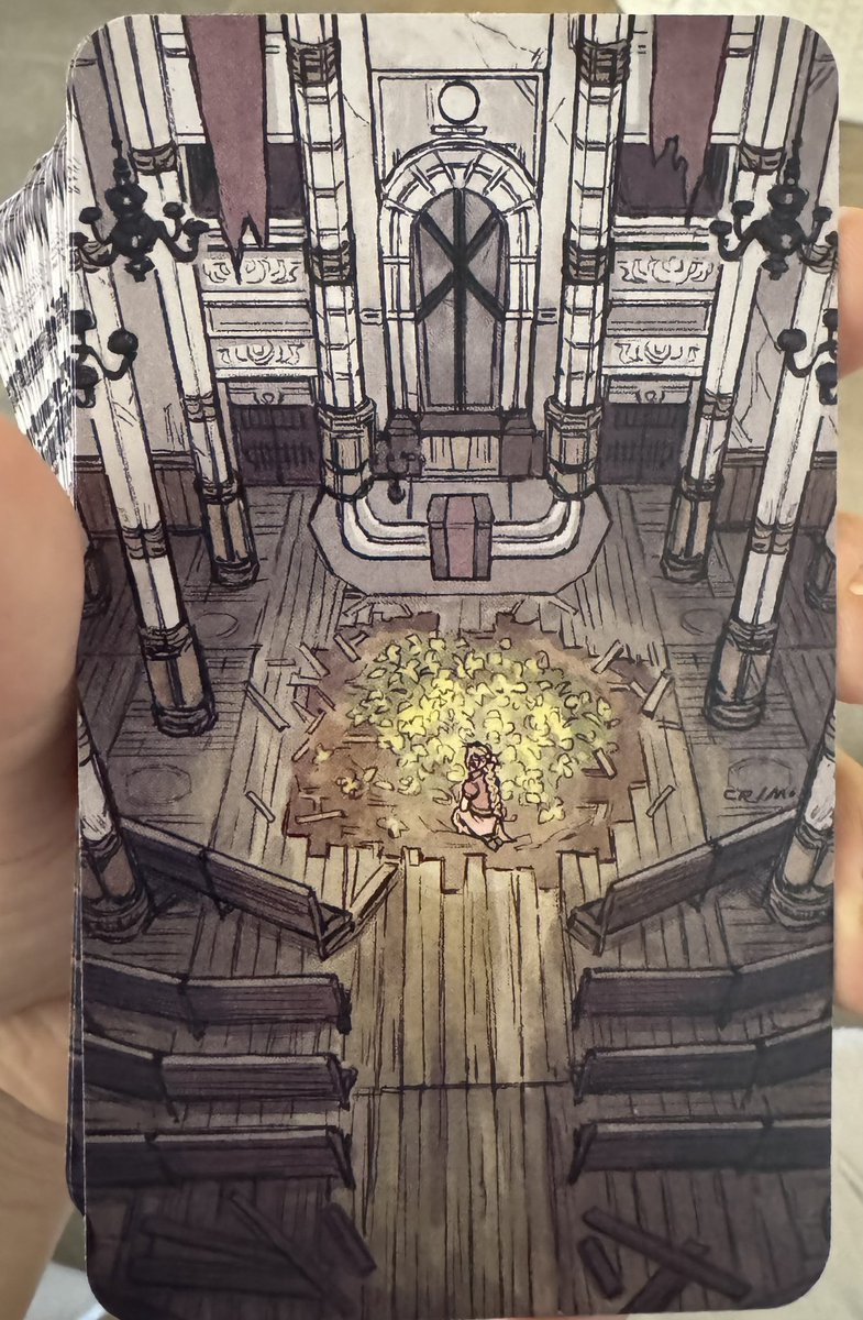 chairwoman_H's tweet photo. The back of the cards 👀 https://t.co/agKXGGggas