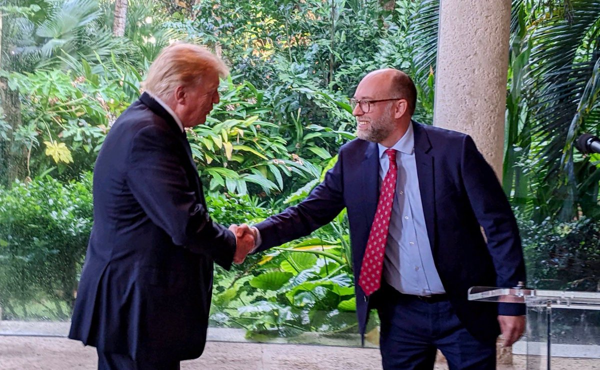 amrenewctr's tweet photo. Congratulations to CRA President @RussVought on being named Director of the Office of Management and Budget!

Russ is a Trump administration veteran and America First fighter who is committed to dismantling the Deep State’s woke and weaponized bureaucracy. 

It’s time to make our government agencies accountable to the people again!
