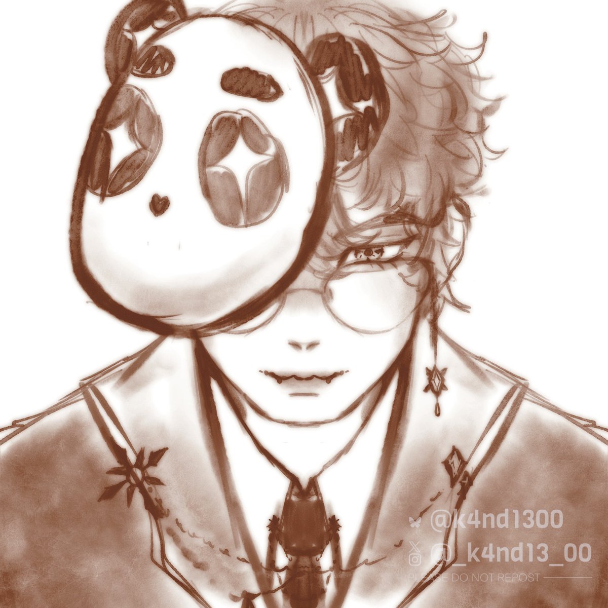 _k4nd13_00's tweet photo. #MTPandaArt | Hi! @Mr_TuxedoPanda Quick Sketchh 👍 https://t.co/FokA57GuCU