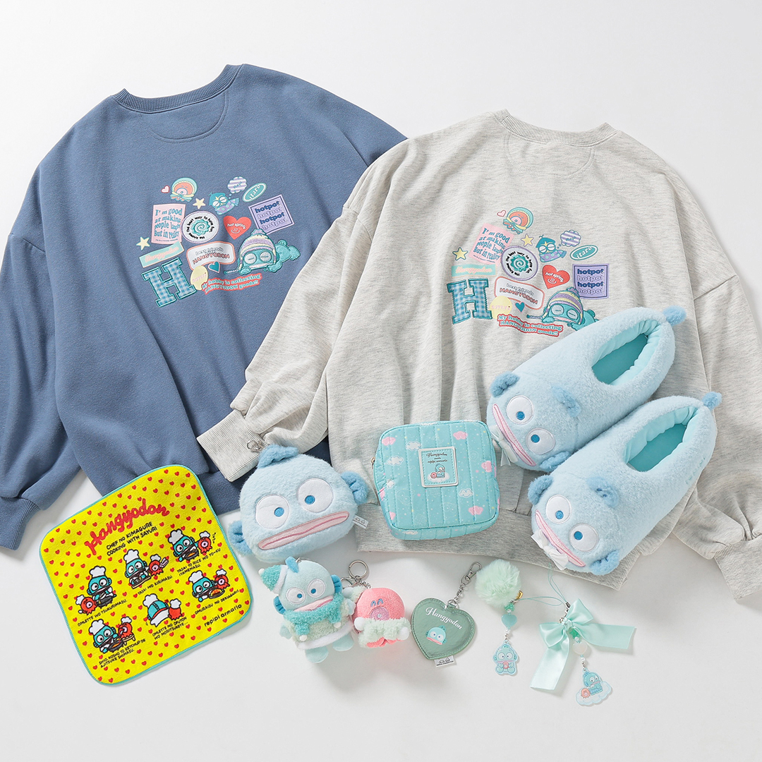 HNGDN_goods's tweet photo. ／
📢11/29(金)から発売⚠️
⋐「ハンギョドン×repipi armario」コラボグッズ ⋑
＼

and ST（アンドエスティ）とのコラボグッズ第4弾🌟
「repipi armario」からはハンギョドングッズ（全9型）が登場🎊💙🐟
トレーナーや、冬らしくふわモコなグッズにも注目💭
お帽子とマフラーをつけた仲良しコンビのマスコットが可愛すぎる🧣💙🐟🐙
https://t.co/nim9i0wHfP