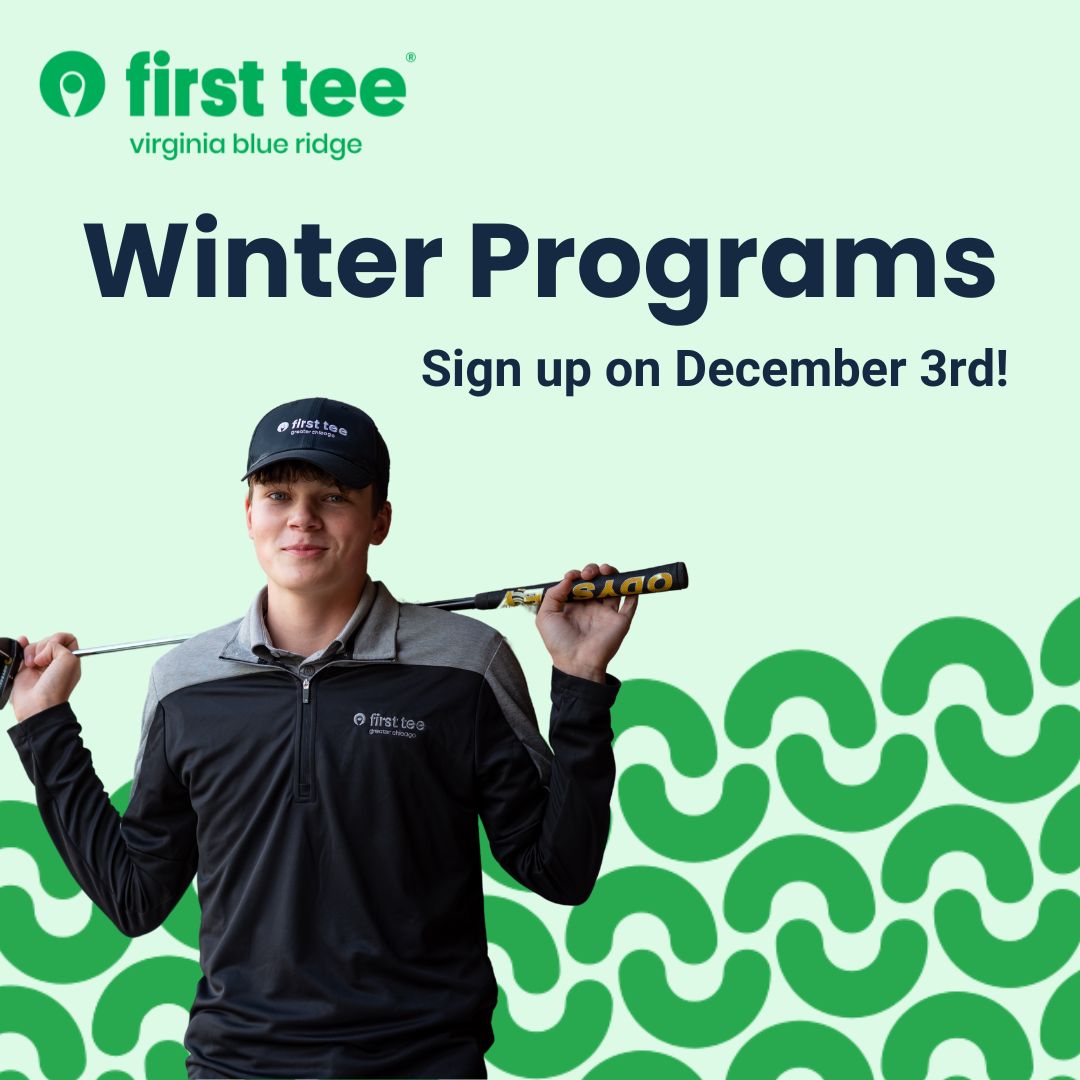 firstteevbr's tweet photo. ❄️Winter is coming, and so are our program sign-ups!

Just over a week until you can secure your spot for the season. Don’t miss out—registration opens December 3rd!📆

Check out our site for program information! https://t.co/U8glGpKr9Z
 
#WinterGolf #FirstTeePrograms #FirstTee https://t.co/D7snBdI7rH