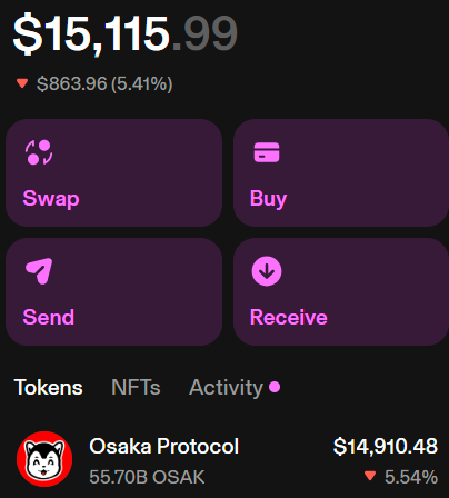 Just stacked more OSAK

$OSAK #ifeelbetter