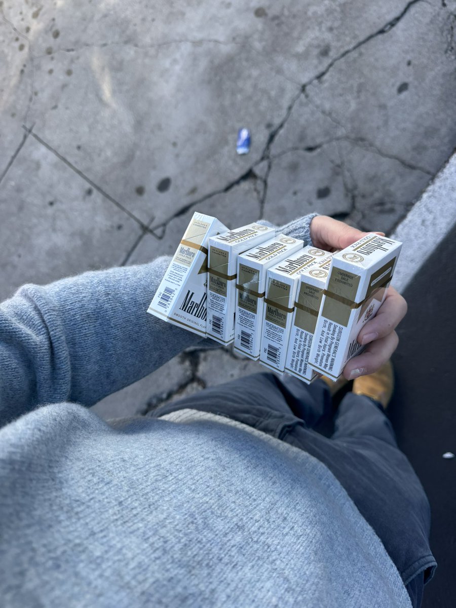 ur in charge of the cigs for Friendsgiving