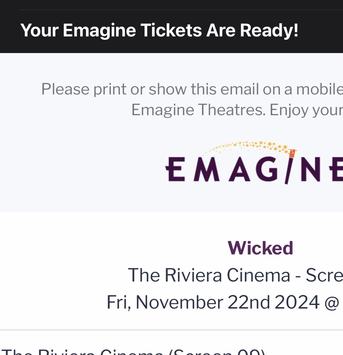 rasharrd's tweet photo. Yeah I fuck with it definitely will watch part 2 #WickedMovie #Wicked https://t.co/T8zPIgxUiX