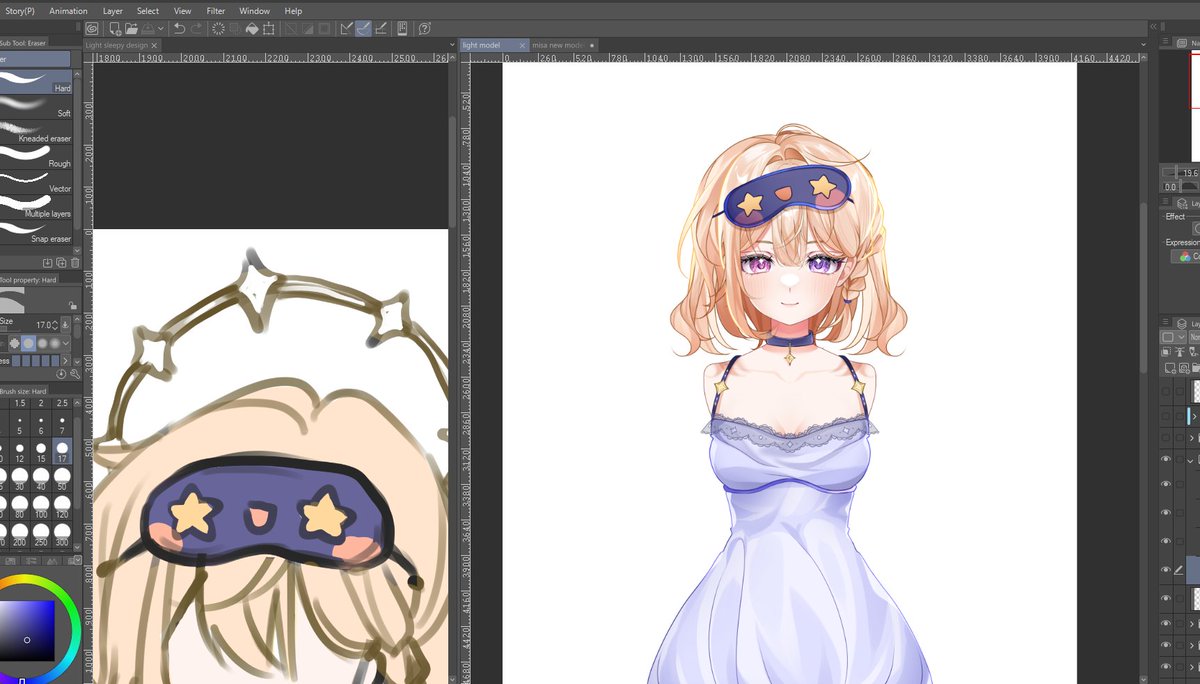 Misa_ch1uu's tweet photo. may or may not have arms... 
🎨: Me!
⭐: @/LightHoshiko https://t.co/o46exLLqZd