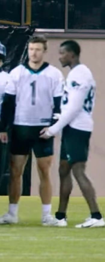 One question <a href="/Sheena_Marie3/">Sheena Quick</a> who tf is this and who gave him this jersey <a href="/CameronNewton/">Cam Newton</a>