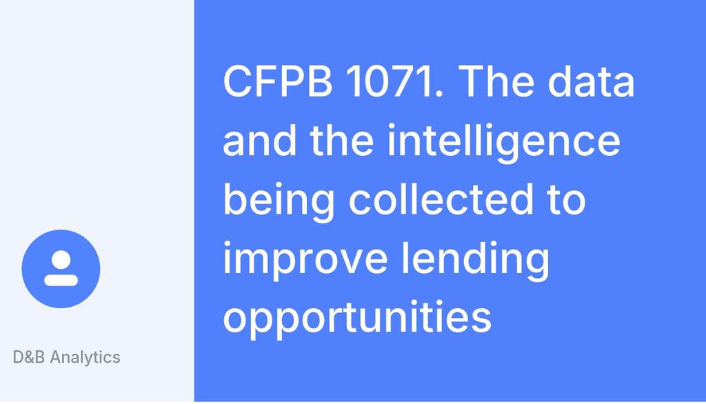 Overall, advanced data analytics tools enhance the CFPB’s ability to identify disparities or discriminatory practices in small business lending and develop targeted initiatives to address them.

Read more 👉 lttr.ai/AY2m7

#SmallBusinessLending #SmallBusiness