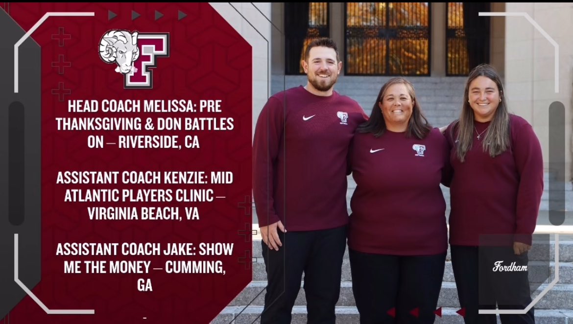 Fordham Softball tweet media