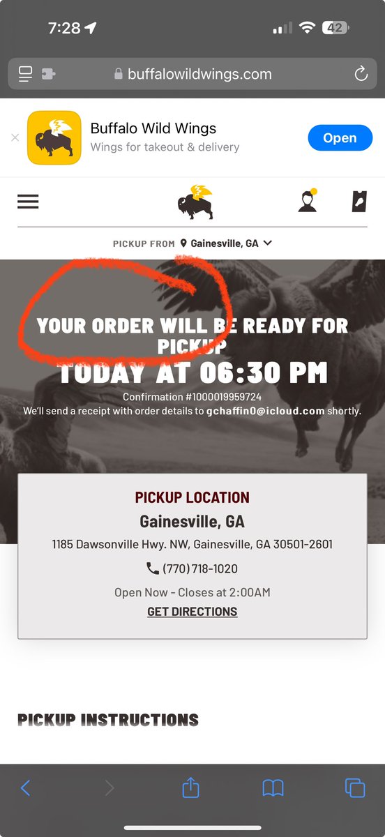 teachtechy's tweet photo. @BWWingsCares @BWWings 35 mins past ready time of 1 missing item. Food cold when arrived at home, 3 meals missing 1/2 their order, cauliflower wings were supposed to be onion free, but store
Said it wasn't on receipt. $101 bill wasted on missing &amp;cold food. https://t.co/tqVoBHiHQU
