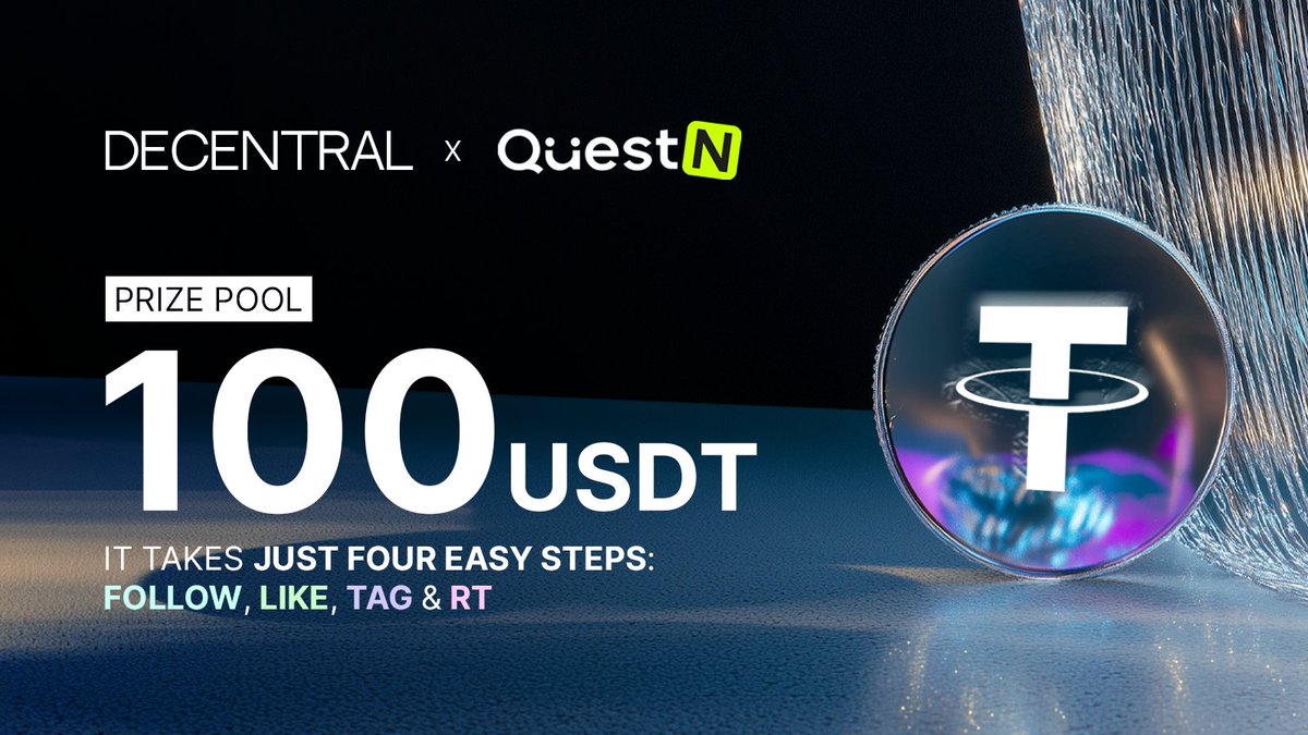 We’re thrilled to announce we’re officially closing our first partnerships, and we can’t wait to share them with you 🚀!

To celebrate, we’re giving away up to 100 USDT in prizes! 🎁

Follow 4 simple steps in our <a href="/QuestN_com/">QuestN</a> campaign to join: app.questn.com/quest/97396153…