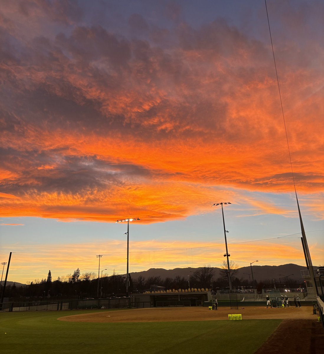Brett Bogner (@bbogner14) on Twitter photo Thatโs a wrap on fall 2024 and the sky put on a show for our last day! Grateful to coach in one of the best places on the planet.
Credit to the best athletic trainer in the biz, Nika Walker, for capturing this during practice. <a href="/CSUSoftball/">Colorado State Softball</a> ๐๐ฅ Thatโs a wrap on fall 2024 and the sky put on a show for our last day! Grateful to coach in one of the best places on the planet.
Credit to the best athletic trainer in the biz, Nika Walker, for capturing this during practice. <a href="/CSUSoftball/">Colorado State Softball</a> ๐๐ฅ