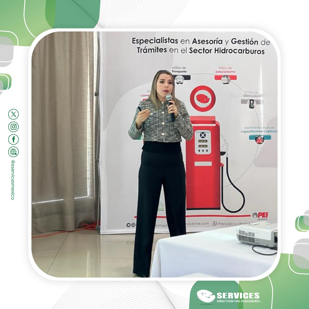 eservicesmexico's tweet image. #eService | Agradecer a nuestra ponente la Mtra. Jannuary Peñuelas, Gerente Comercial de @iGasmx, por compartir su conocimiento en nuestra #JornadaInformativa del #SectorGasolinero | Culiacán, Sinaloa 2024 📚 ⛽️

¡Muchas gracias a todos! 🙏 #SectorGasolinero #Agradecimiento&quot;