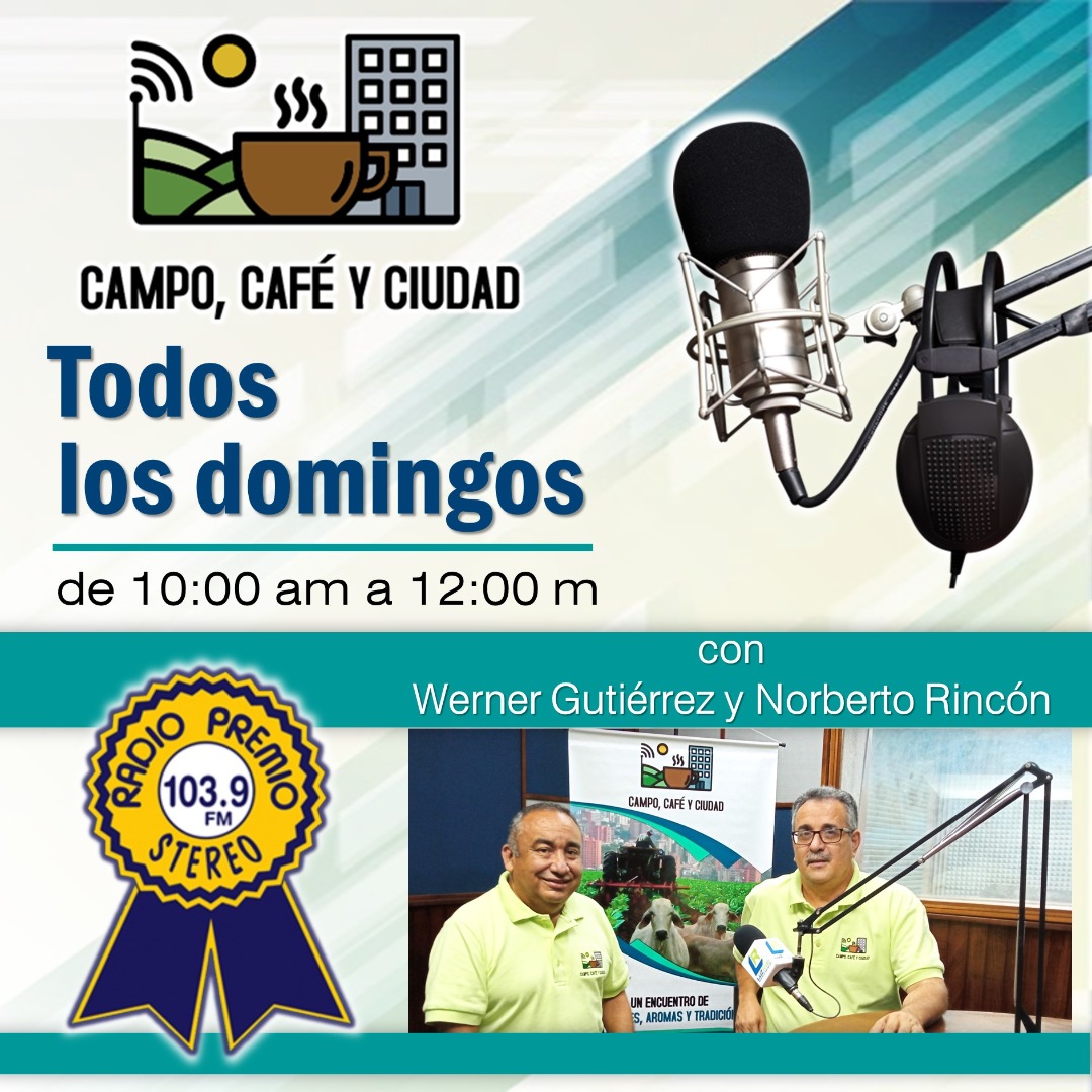 RadioPremio's tweet photo. Cada domingo los productores agropecuarios cuentan con su programa de orientación donde hay invitados profesionales en diversas áreas y los directivos de las asociaciones mas importantes a nivel nacional.
Campo, Café y Ciudad programa que se emite desde la ciudad de Maracaibo. https://t.co/mTEIS7Y76m
