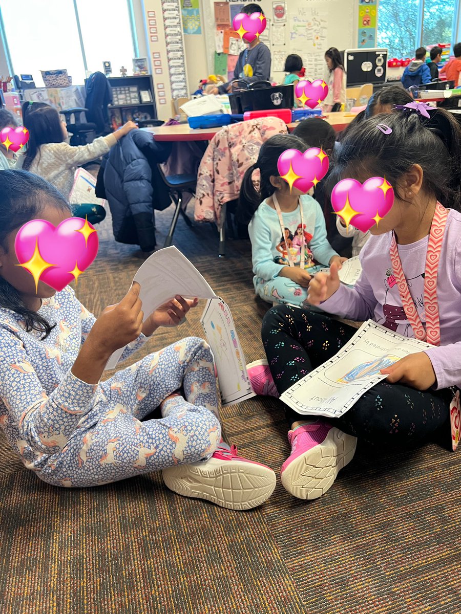 MsHuynh121's tweet photo. Sharing our All About Books with kindergartners and providing peer feedback to each other. @FirstGrade_ASE @ASE_Dalmatians @Toledo_ASE https://t.co/gIyhLF8rWa