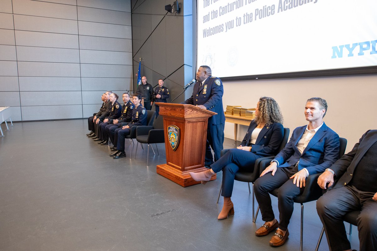 NYPDChiefOfDept's tweet photo. Congratulations to all the incredible individuals recognized by the Centurion Foundation! Your dedication, hard work, and commitment to excellence are truly inspiring. Keep pushing boundaries and making a difference — you’ve earned every bit of recognition! https://t.co/m6I3wbztNF