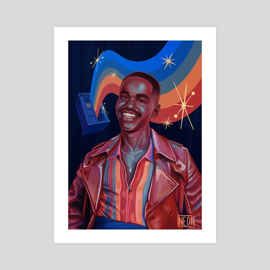 Neon Psychopomp *Commissions Open* tweet media