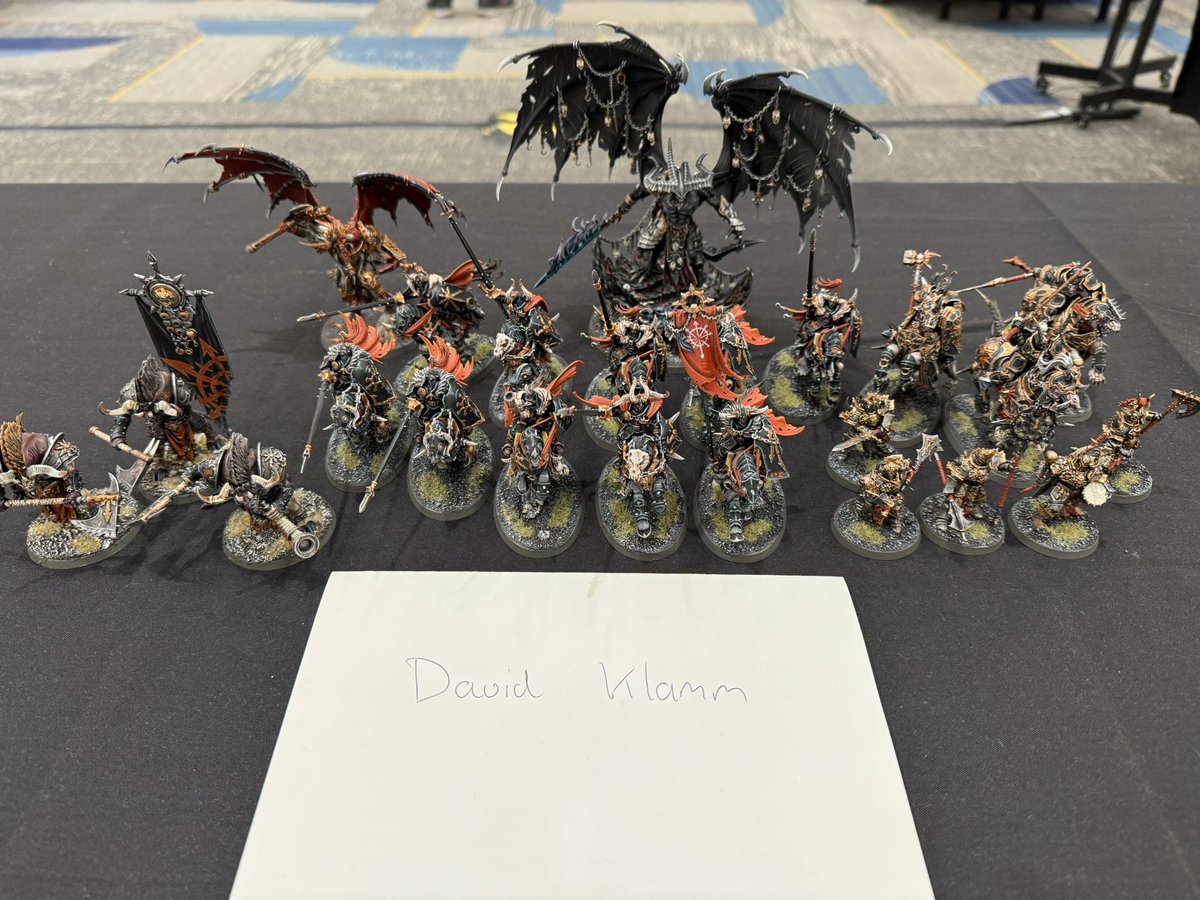 AoSCoach's tweet photo. AoS Best Painted nominations at the World Championships of Warhammer #WarhammerCommunity #ageofsigmar https://t.co/phDiVYkj2s