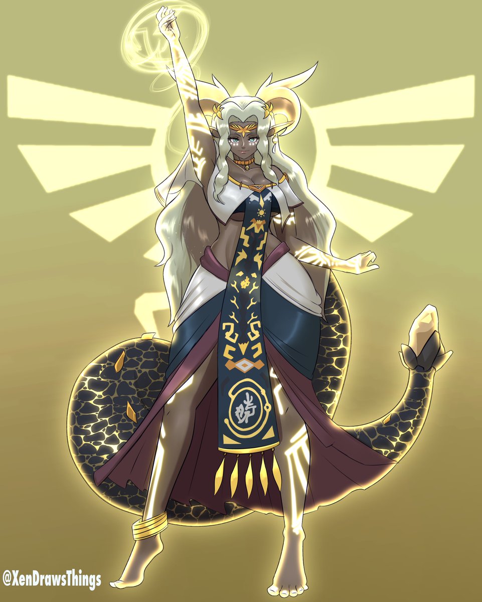 XenDrawsThings's tweet photo. Sonia, the Time Dragon <3

#Zelda https://t.co/D6q679BWlr