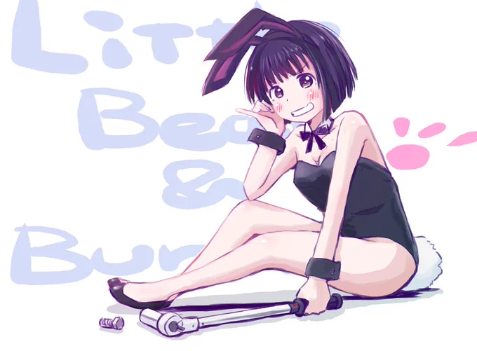 #バニーガール貼って元気づけてください 
