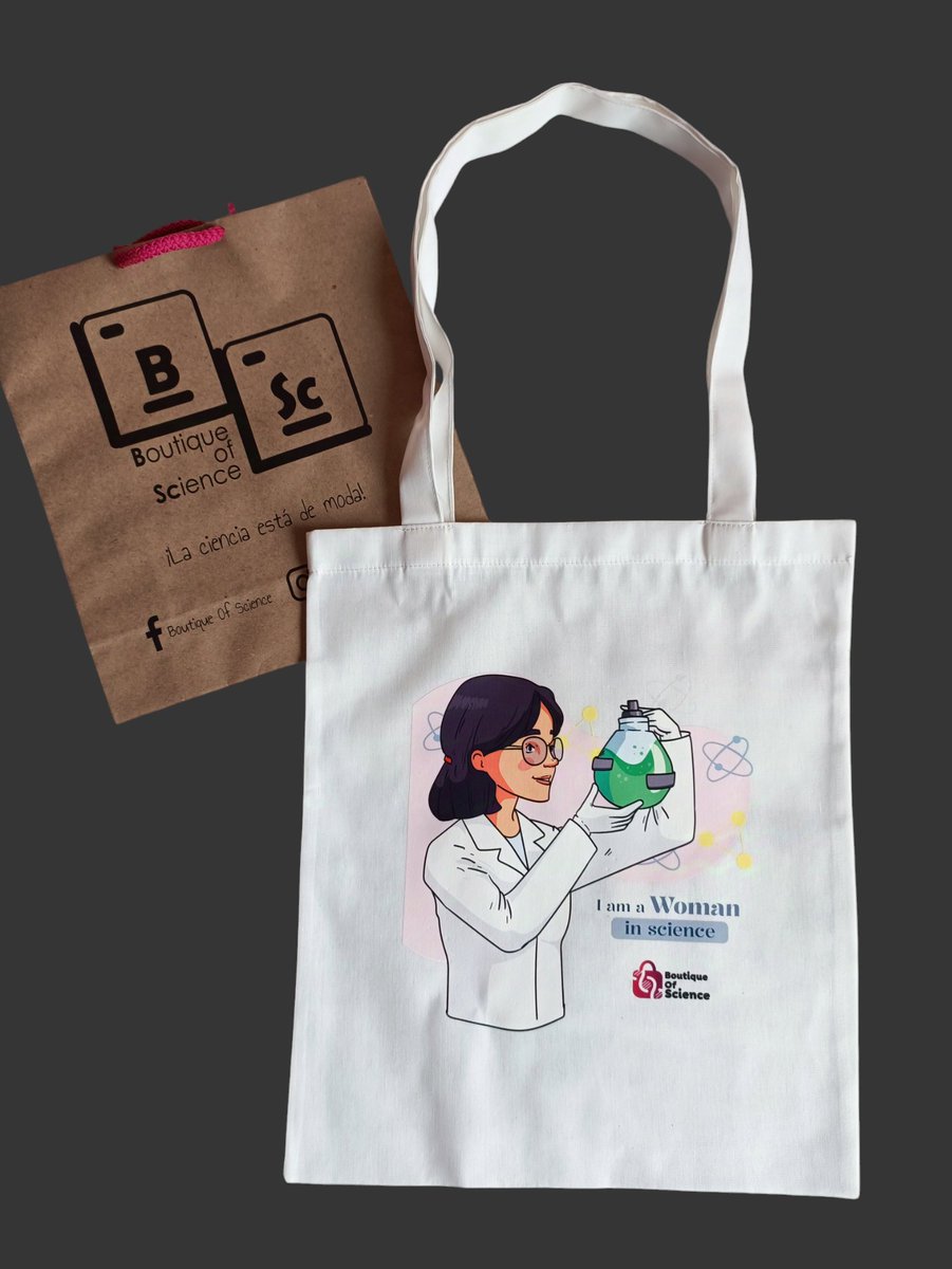 ConnieGarca1's tweet photo. "¡Lleva la ciencia con estilo! 🧪✨ Esta tote bag es tan linda que será tu favorita para destacar. Perfecta para mujeres poderosas en la ciencia. 💼👩‍🔬 ¿Ya tienes la tuya? Consíguela en Boutique of Science! 💡👇🏻

https://t.co/4EjJ2WF0CK

 #CienciaConEstilo #ToteBag" https://t.co/bPhPPtyc5x