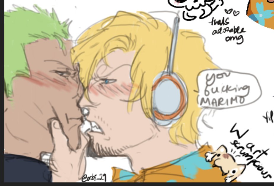 but here is smrh i did on magma
#zosan #ゾロサン