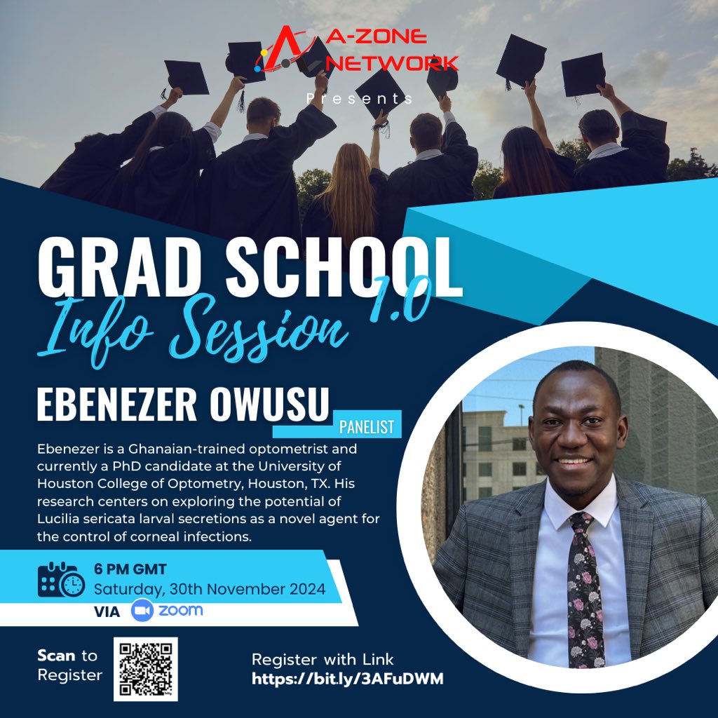 AzoneNetwork's tweet photo. Are you considering graduate school but unsure where to begin? 
Join us for an informative session designed to guide you through the graduate school application process and help you position yourself for the right programs and funding opportunities for your career goals. https://t.co/bCUVqVjB88