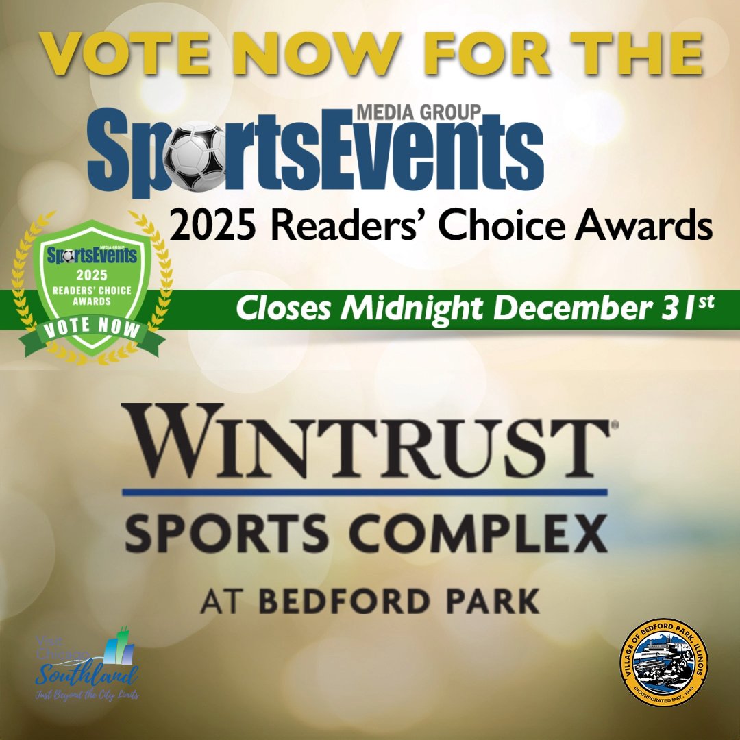 🏆 Big news! Wintrust Sports Complex has been nominated for the @sportsevents 2025 Readers’ Choice Awards as an All-Star Indoor Sports Venue! 🏀🎉
📣 Vote now to help us secure this exciting achievement: bit.ly/3UZPDOY