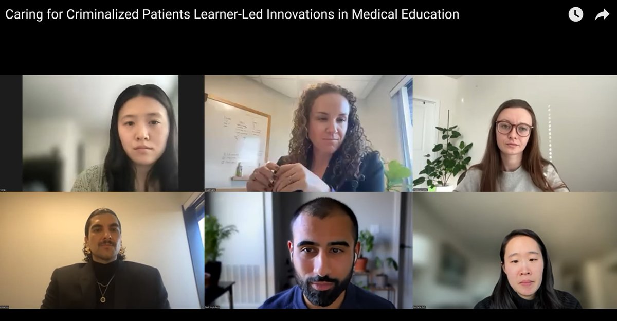 SEICHE Center for Health and Justice (@seiche_yale) on Twitter photo Last week, we hosted "Caring for Criminalized Patients: Learner-Led Innovations in Medical Education," co-sponsored with the Health Equity Thread <a href="/YaleMed/">Yale School of Medicine</a>. Thank you to our panelists for sharing their expertise and passion, and to everyone who joined us! youtube.com/watch?v=UHoSBL… Last week, we hosted "Caring for Criminalized Patients: Learner-Led Innovations in Medical Education," co-sponsored with the Health Equity Thread <a href="/YaleMed/">Yale School of Medicine</a>. Thank you to our panelists for sharing their expertise and passion, and to everyone who joined us! youtube.com/watch?v=UHoSBL…