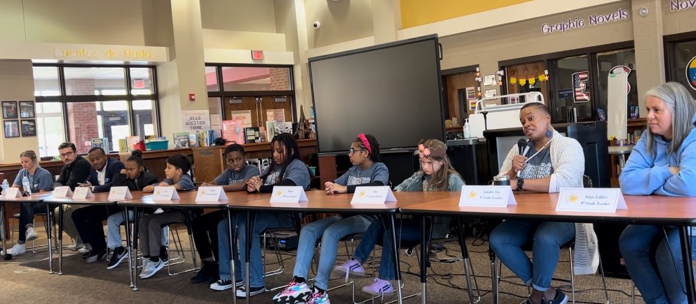 CobbVisualArts's tweet image. @MabletonES is our latest to earn @CobbSchools Arts Integration Certification! Learning walk, panel discussion &amp;amp; process artifacts show the power of integrative learning! #DoingDrivesLearning #arts4allcobb