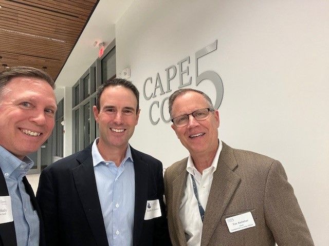 CoCoCapital's tweet image. Great time at last night's Plymouth Area Chamber of Commerce Business After Hours event, hosted by @CapeCodFive at their great new banking center on Commerce Way in Plymouth! We always enjoy the opportunity to network with local small businesses!