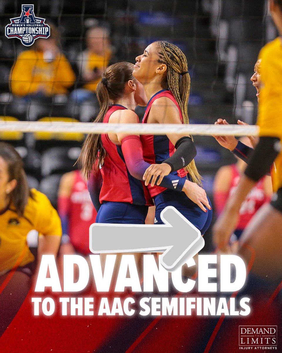 Florida Atlantic Volleyball (@fauvolleyball) on Twitter photo Moving ONโผ๏ธ
The Owls advance to the <a href="/American_Conf/">The American</a> semifinals to take on the winner of No. 2 Rice vs. No. 7 North Texas on Saturday, Nov. 23 at 12 p.m. ET!
#WinningInParadise Moving ONโผ๏ธ
The Owls advance to the <a href="/American_Conf/">The American</a> semifinals to take on the winner of No. 2 Rice vs. No. 7 North Texas on Saturday, Nov. 23 at 12 p.m. ET!
#WinningInParadise