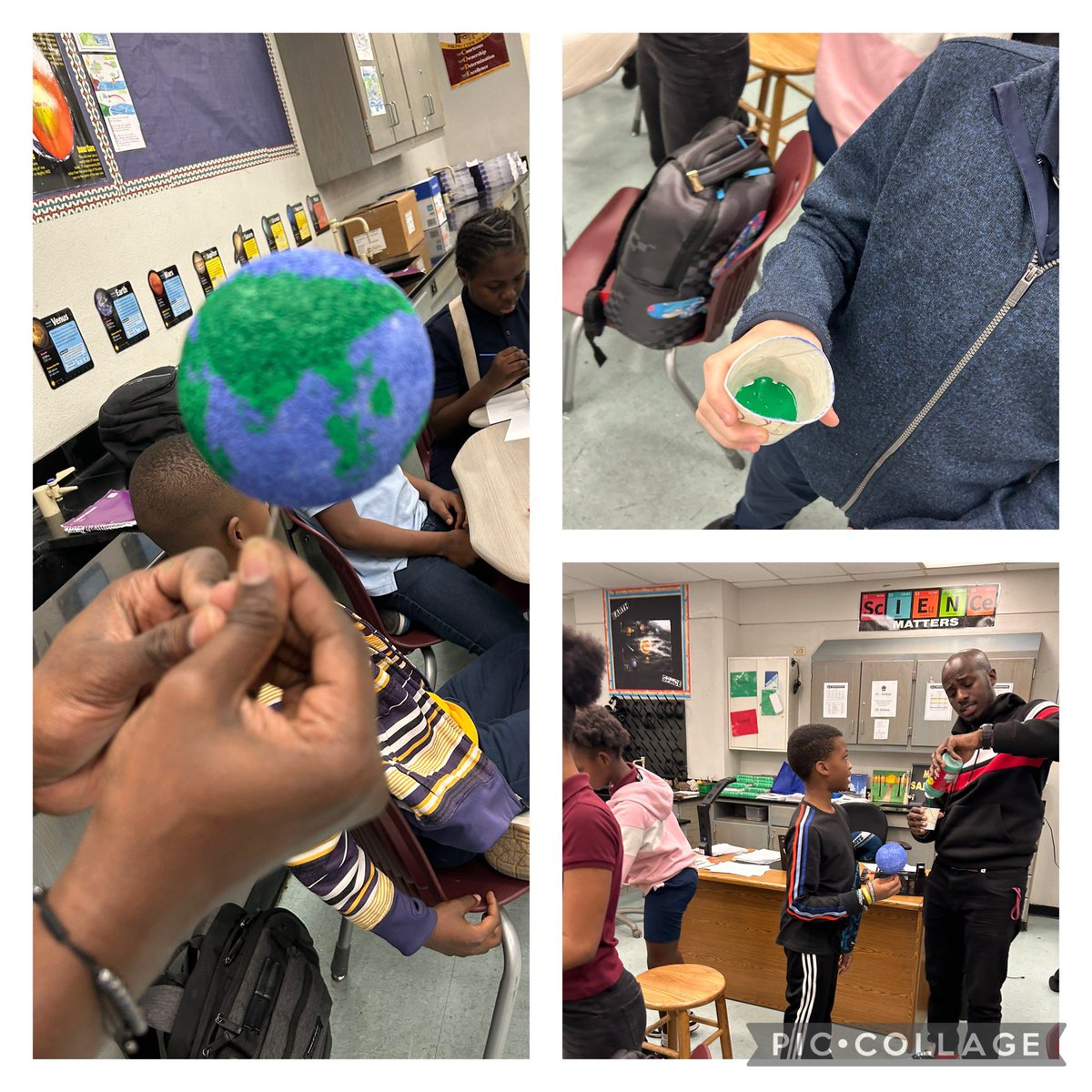 Kionardra Shelman (@kionardra) on Twitter photo Exploring the depths of our planet! 🌍 Students are creating models of the Earth’s layers, building understanding from the crust to the core. Hands-on learning at its best <a href="/LLMS_Vikings/">Lauderdale Lakes Middle School</a>
#EarthScience #StudentSuccess Exploring the depths of our planet! 🌍 Students are creating models of the Earth’s layers, building understanding from the crust to the core. Hands-on learning at its best <a href="/LLMS_Vikings/">Lauderdale Lakes Middle School</a>
#EarthScience #StudentSuccess