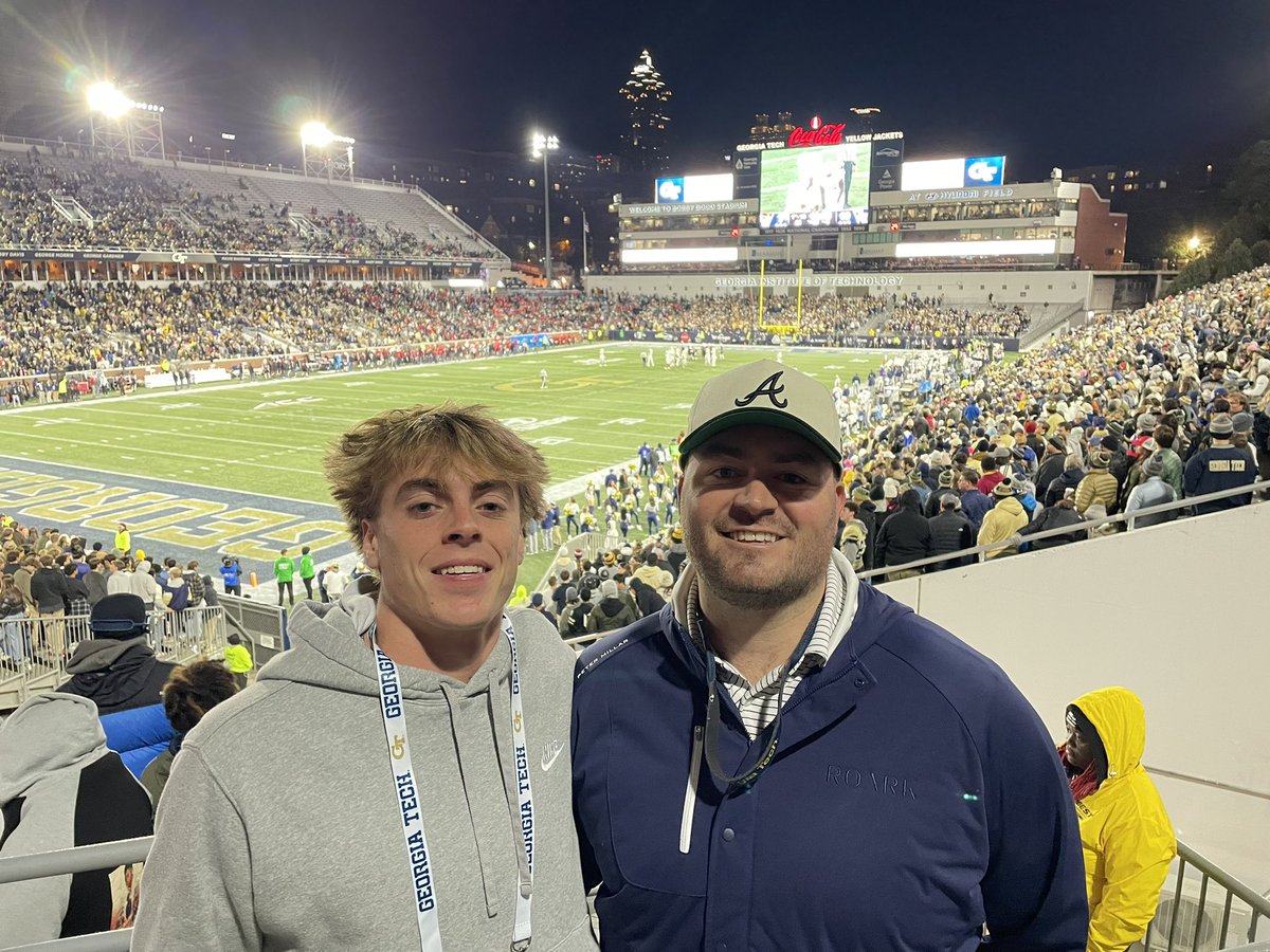 Walker Davis (@walker_davis18) on Twitter photo Had a great time <a href="/GeorgiaTechFB/">Georgia Tech Football</a> last night with the fellas <a href="/MasonMcGill75/">MasonMcGill</a> <a href="/smithm_7/">Smith McGarvey</a> <a href="/ParkerCarlton12/">Parker Carlton</a> thanks <a href="/Coach_KPope/">Kyle Pope</a> for the invite big win for the jackets!!
<a href="/nthfootball/">North Hall Football</a> <a href="/CoachCarswell/">Gregory Carswell 👐🏿👣</a> <a href="/klgosse/">Keith Gosse</a> <a href="/SeanPender23325/">Sean Pender</a> <a href="/coachmintier/">Gary T. Mintier</a> <a href="/RecruitGeorgia/">Recruit Georgia</a> <a href="/CoachDaniels06/">Coach Daniels</a> <a href="/NEGARecruits/">Northeast Georgia Recruits</a> Had a great time <a href="/GeorgiaTechFB/">Georgia Tech Football</a> last night with the fellas <a href="/MasonMcGill75/">MasonMcGill</a> <a href="/smithm_7/">Smith McGarvey</a> <a href="/ParkerCarlton12/">Parker Carlton</a> thanks <a href="/Coach_KPope/">Kyle Pope</a> for the invite big win for the jackets!!
<a href="/nthfootball/">North Hall Football</a> <a href="/CoachCarswell/">Gregory Carswell 👐🏿👣</a> <a href="/klgosse/">Keith Gosse</a> <a href="/SeanPender23325/">Sean Pender</a> <a href="/coachmintier/">Gary T. Mintier</a> <a href="/RecruitGeorgia/">Recruit Georgia</a> <a href="/CoachDaniels06/">Coach Daniels</a> <a href="/NEGARecruits/">Northeast Georgia Recruits</a>