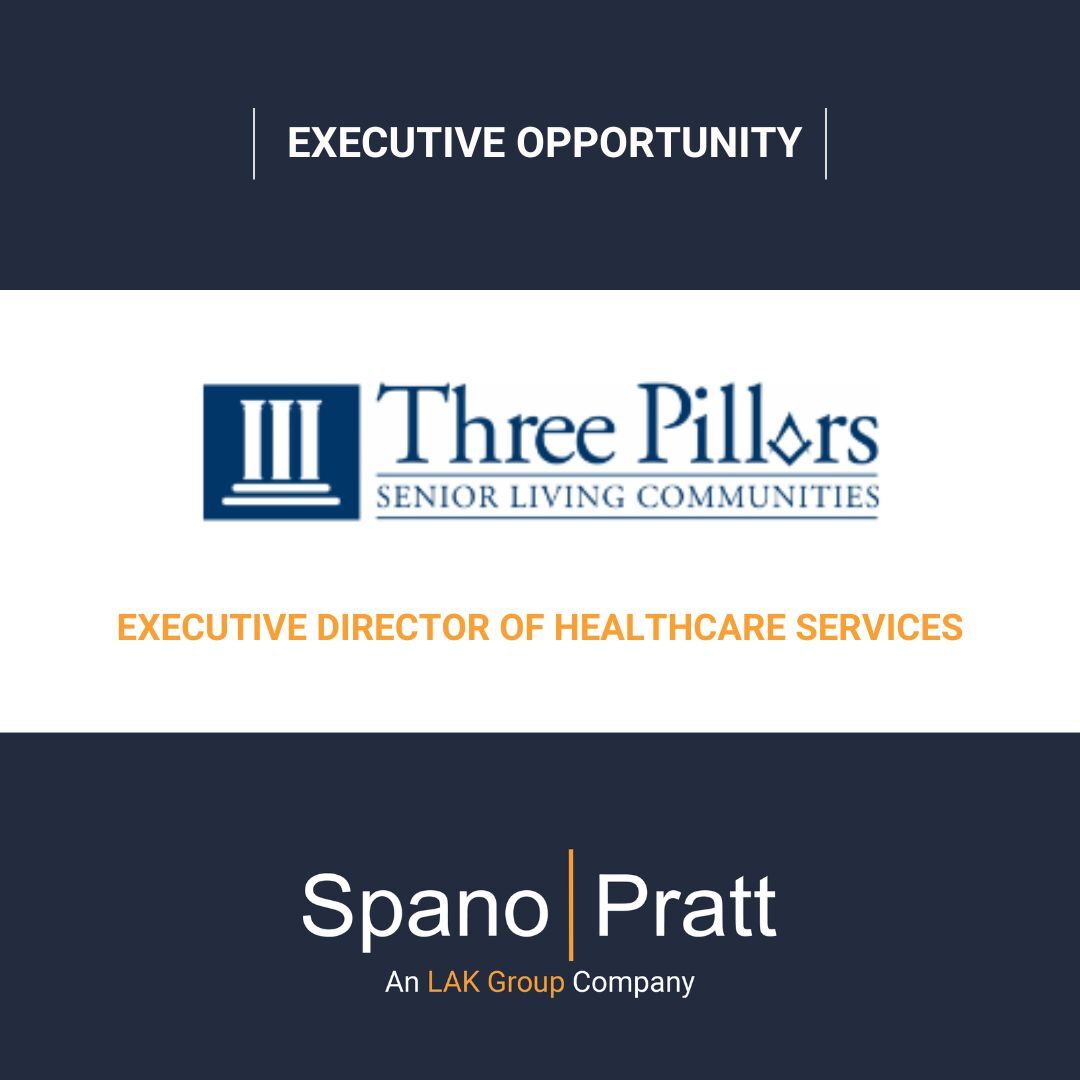 SpanoPratt's tweet photo. Three Pillars Senior Living Communities is currently seeking a collaborative and empowering leader to be its next Executive Director of Healthcare Services. To learn more about this opportunity: https://t.co/HdCs61gnUg https://t.co/agBUifnToO