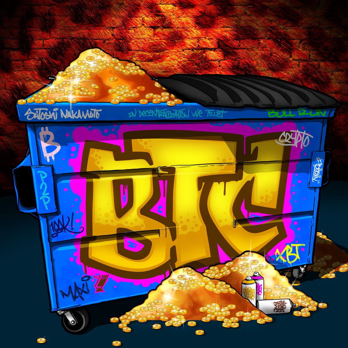UpsideDownOwl's tweet photo. I launched these #NFTs 3 years ago on @cryptocom Didn't get much traction, but I still think the art is solid! Go get you one! #BTC #Ethereum  #Dogecoin #NFTCommunity #trashart

https://t.co/OTaRFMDqEI