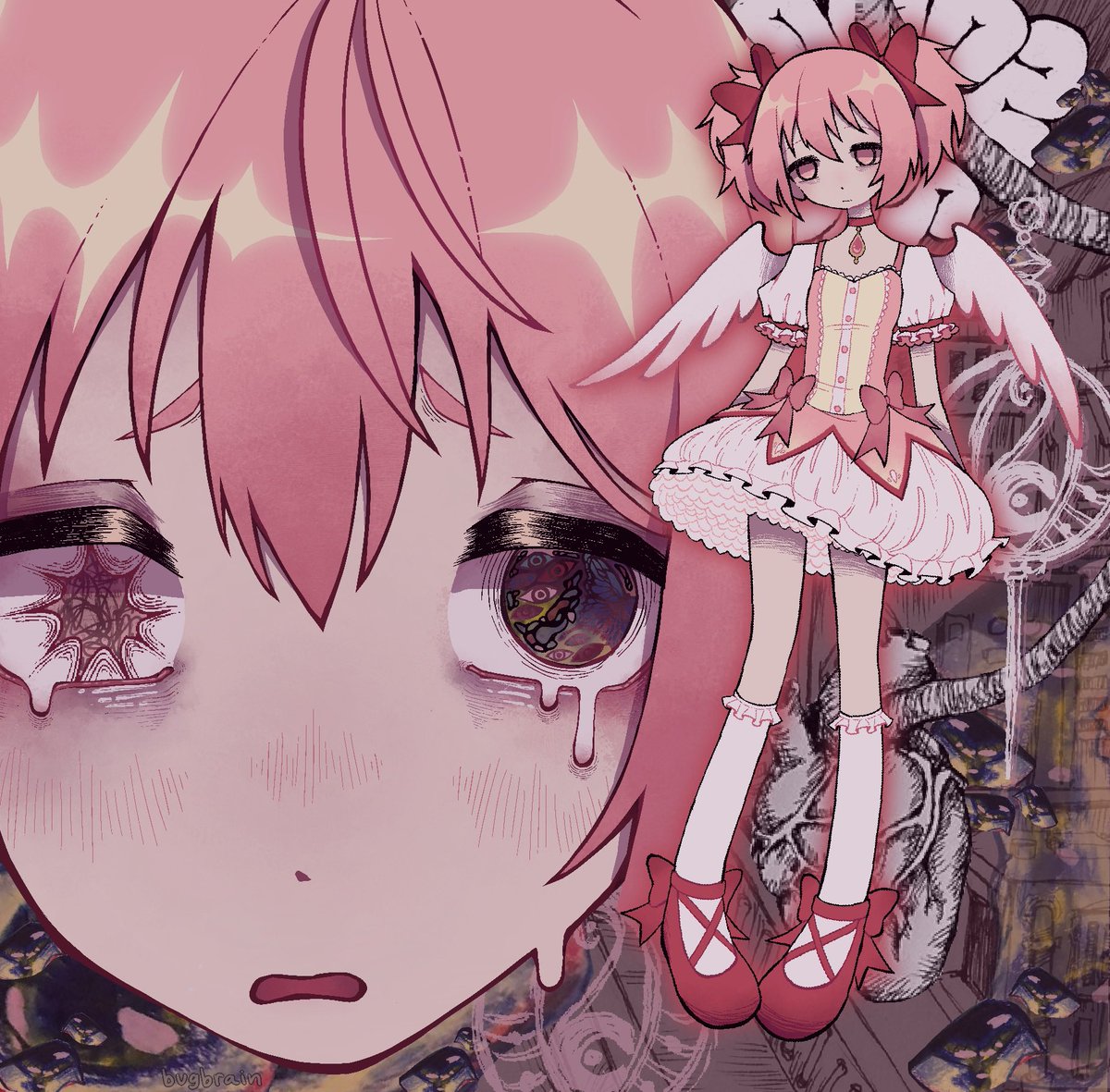 bugsbrain_'s tweet image. #魔法少女まどかマギカ #madoka_magica #art #animeart #digitalart #fanart