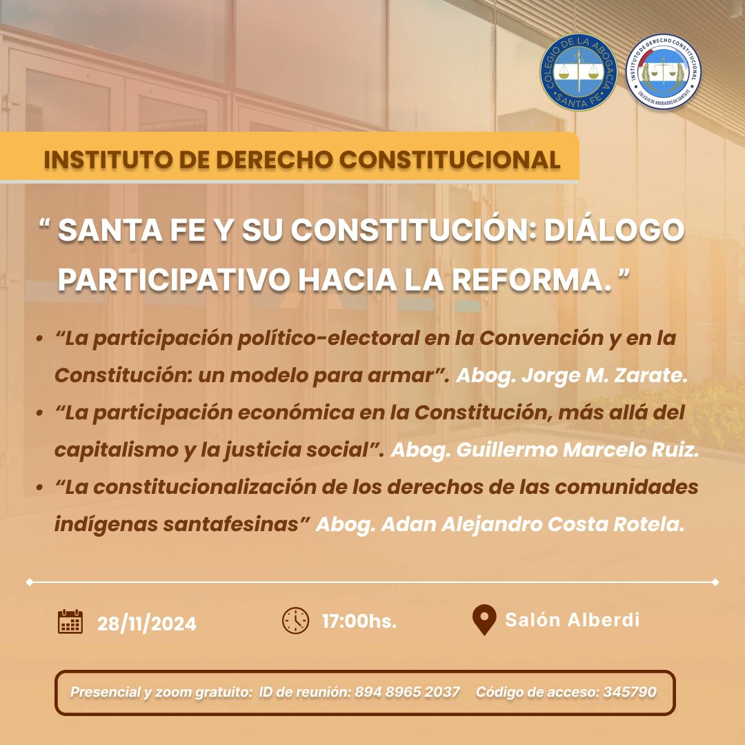 Instituto Derecho Constitucional CASF tweet media