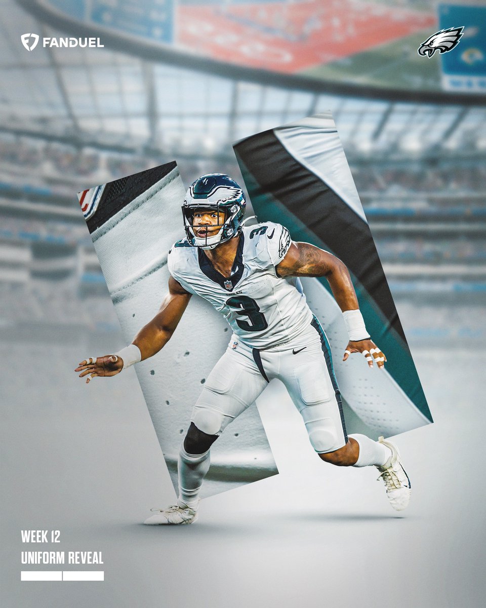 Eagles's tweet photo. All whites under the Primetime lights ⚪️

@fanduel | #FlyEaglesFly https://t.co/tvXelwUxSq
