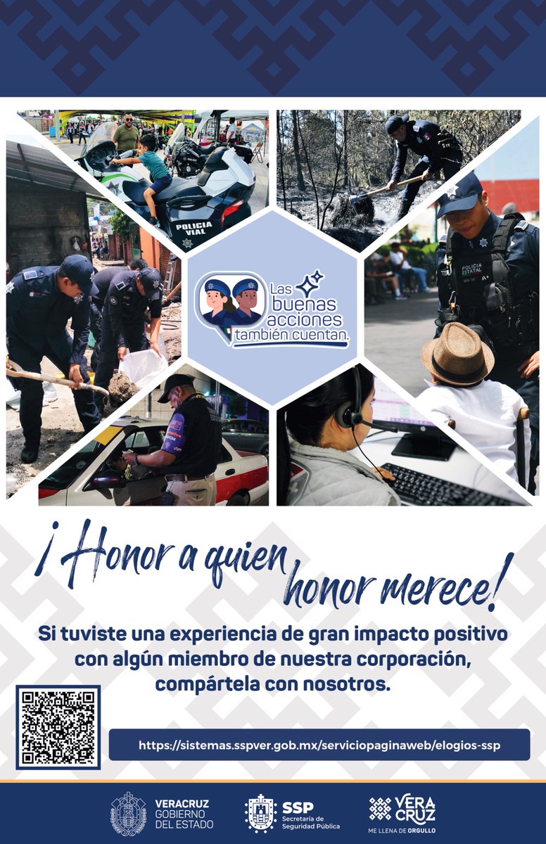 En el Gobierno encabezado por el Ing. Cuitláhuac García Jiménez, reconocemos la valiosa labor de las servidoras y servidores públicos que se destacan por su entrega y lealtad hacia la población.     ¡Las buenas acciones también cuentan!