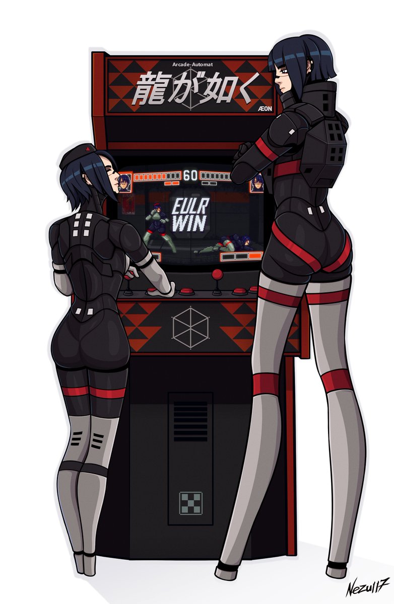 Nezu117's tweet image. Eule Win!
 #SIGNALIS #SIGNALISfanart