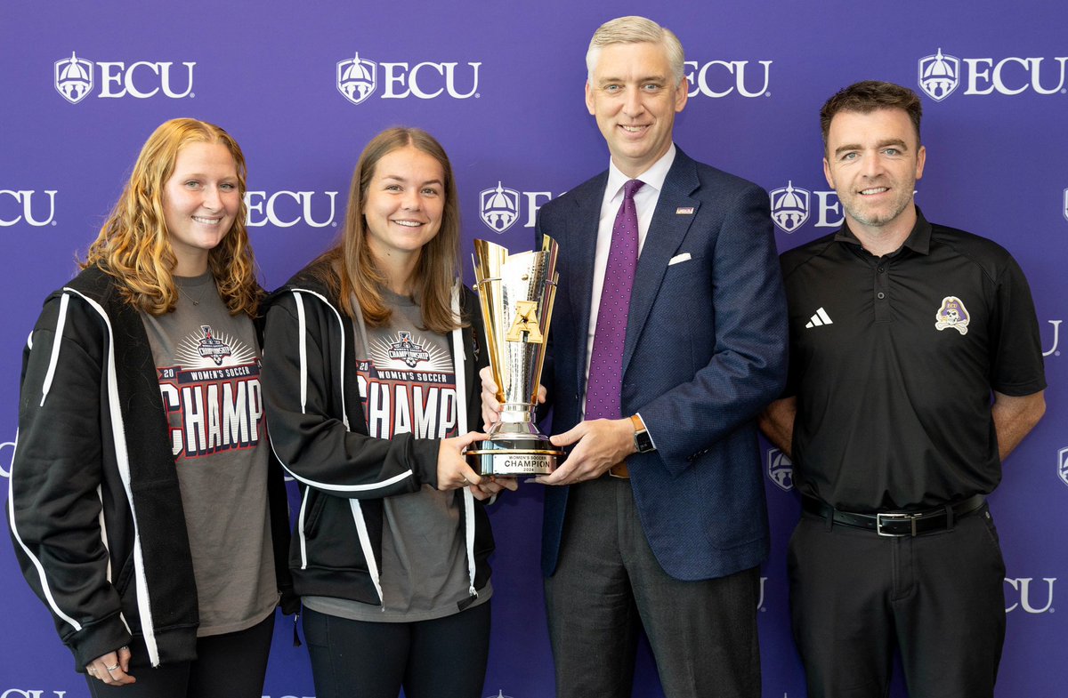 What a week in #PirateNation! 🏴‍☠️

From #ECU Global Affairs’ International Awards ceremony and celebrating the groundbreaking of @ecubrodysom’s Center for Medical Education Building to this week’s Board of Trustees events, it has truly been a transformative week at ECU.