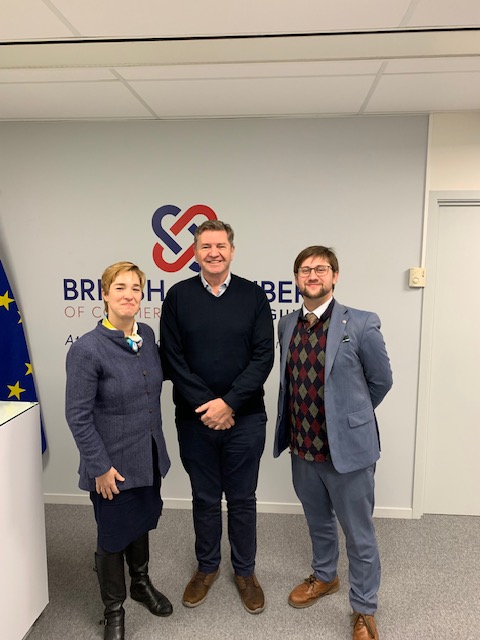 The CBE was thrilled to have been in Brussels this week meeting a number of current and potential partners across the Institutions, Industry, and Academia. We want to thank all those we met with and can't wait to share more about future projects across Brussels and beyond!