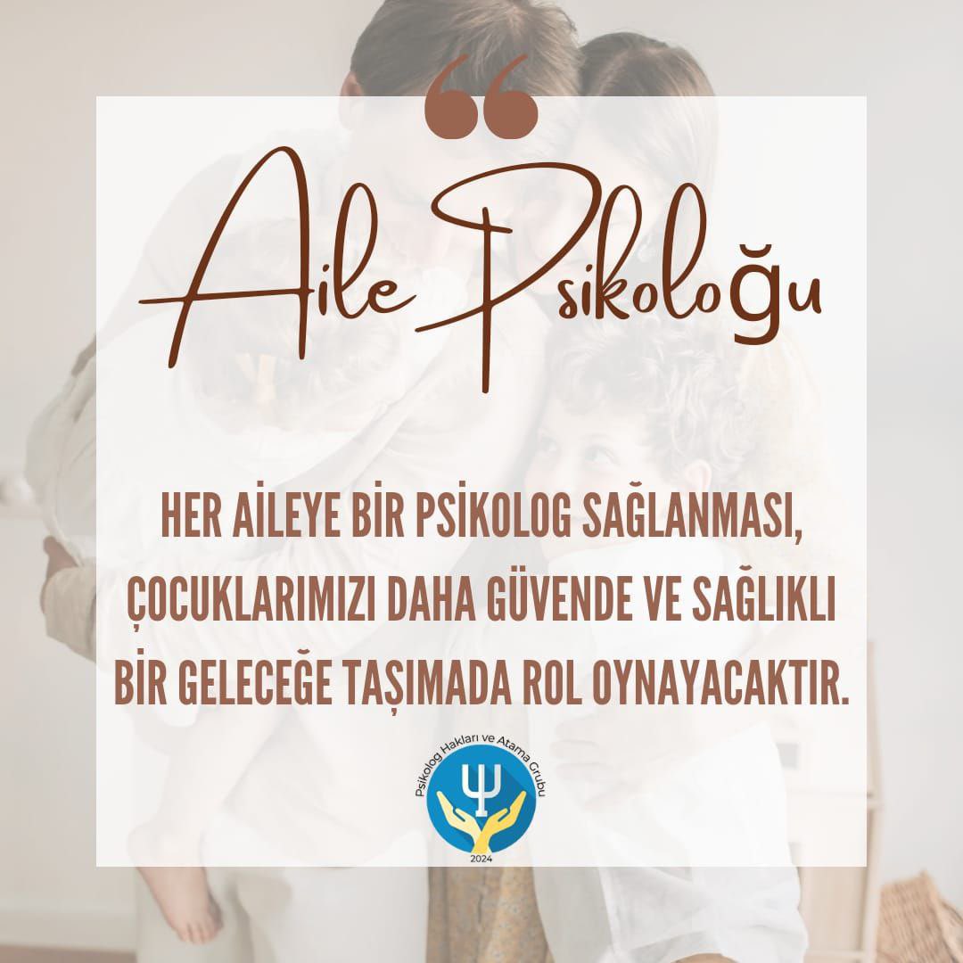 Önce ruh sağlığı!!
#psikologlarAileye