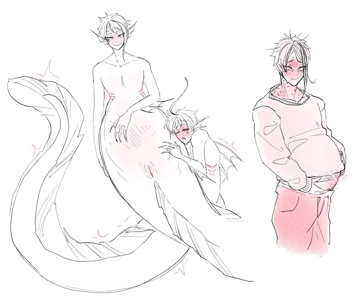 ⚠️(m)preg 

full of eggs!jei......