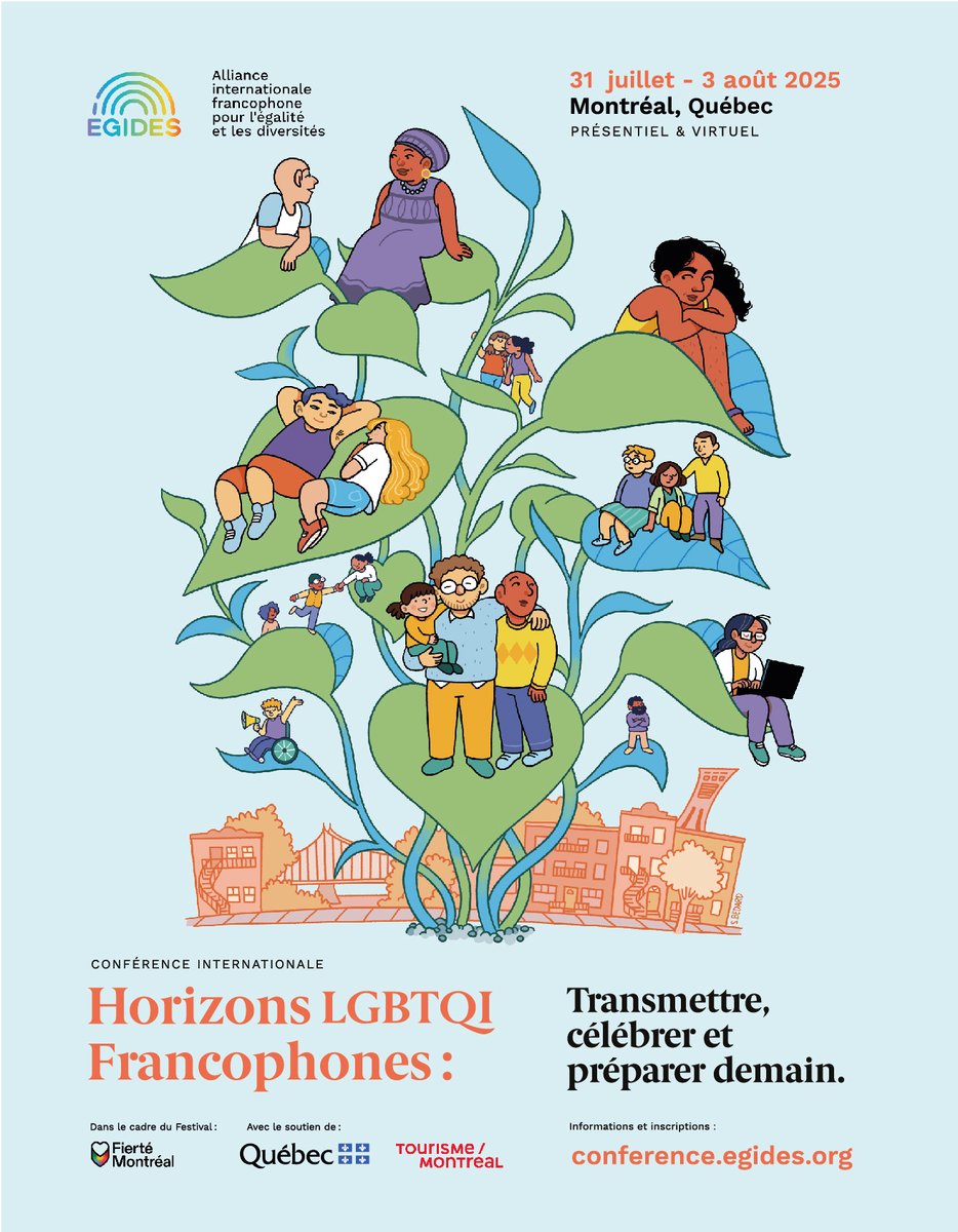Voici l'affiche de notre 3e conférence internationale francophone, qui aura lieu à Montréal du 31 juillet au 3 août 2025! 

Les inscriptions pour assister en présentiel sont ouvertes jusqu’au 31 janvier! conference.egides.org