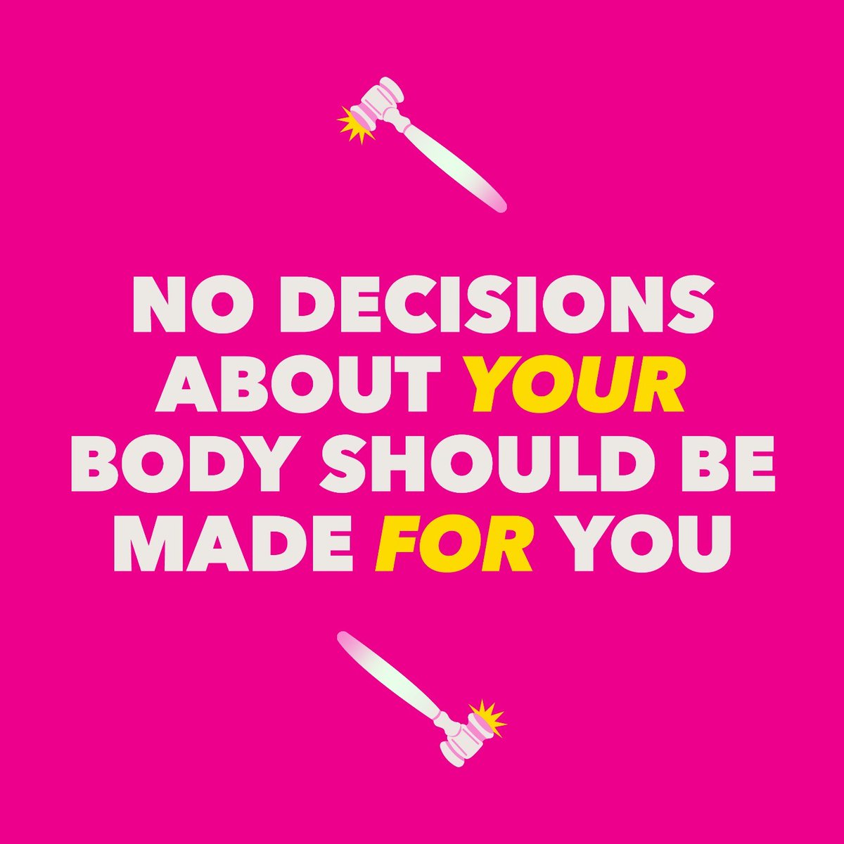 Your body, your life, your rules! Empowerment means choosing your path, being in control of your health, and living your life without political interference. 

#BansOffOurBodies #AbortionlsHealthCare #AbortionlsEssential #ReproductiveHealthCare #ReproductiveRights