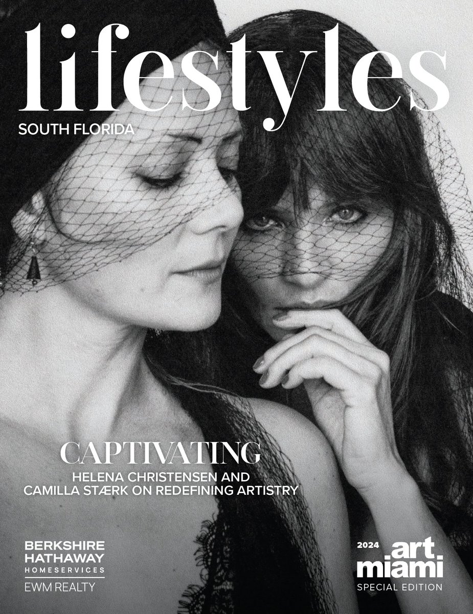 LifestylesSOFL's tweet photo. 🌟 Art. Inspiration. Connection. 🎨 The Winter Issue of @LifestylesSOFL is here, and it's a masterpiece in itself!

✨ On the cover: Visionaries @CAMILLASTAERK and @helenachristen of Stærk&amp;Christensen. 

#ArtMiami Special Edition. Link: https://t.co/Y1nCcS1t34 https://t.co/1GHU1reE8j