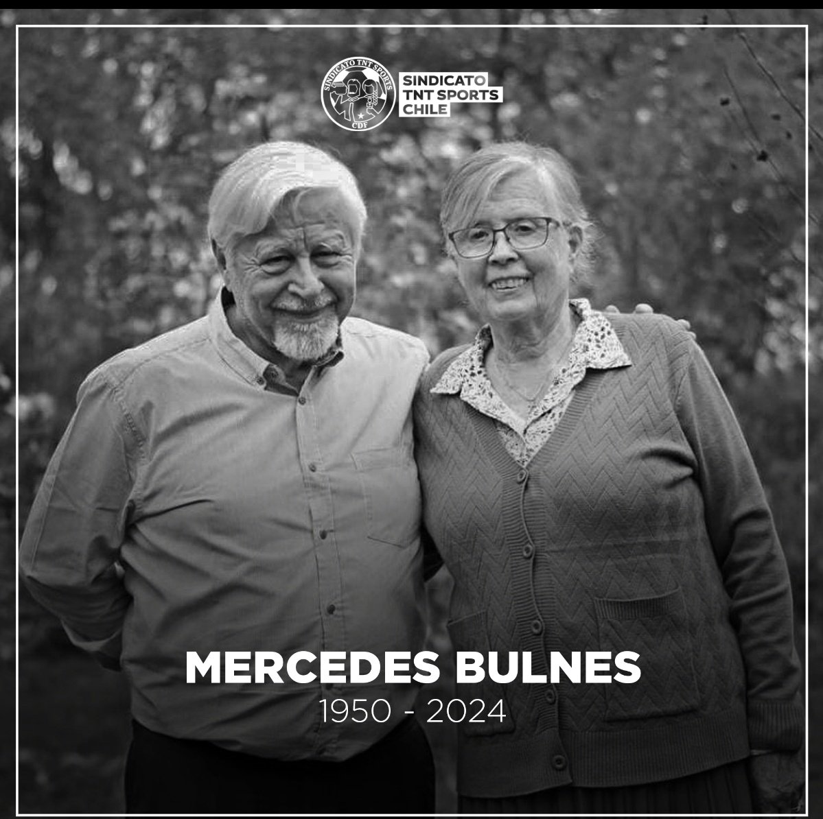 Estamos muy tristes por la partida de nuestra amiga y compañera Mercedes Bulnes

Nuestros corazones están con nuestro amigo, compañero y abogado <a href="/RobertoCeledonF/">Roberto Celedón Fernández</a> y su familia, a quienes les enviamos un abrazo enorme

Gracias, Mercedes, por tu trabajo, por tu ejemplo y por tu amor